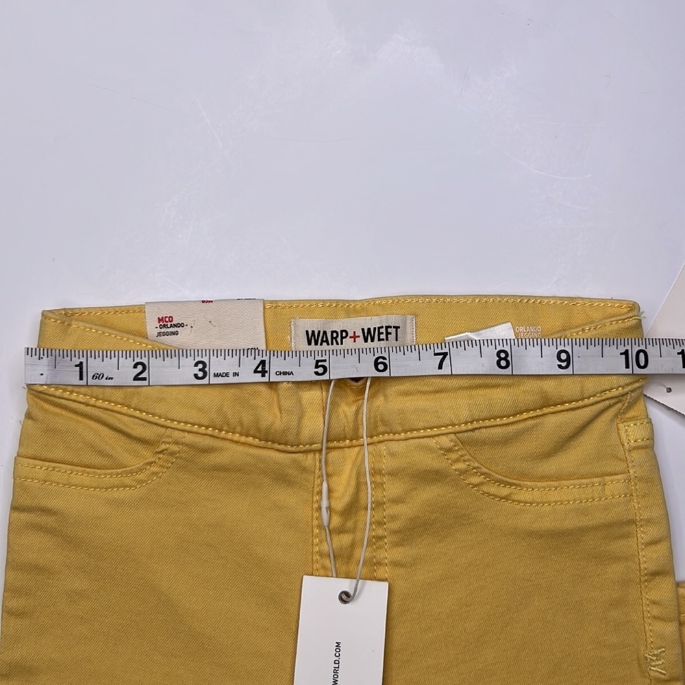 WARP + WEFT KID’S MCO ORLANDO JEGGING SUN DREAM NWT SZ 6 - Picture 9 of 10